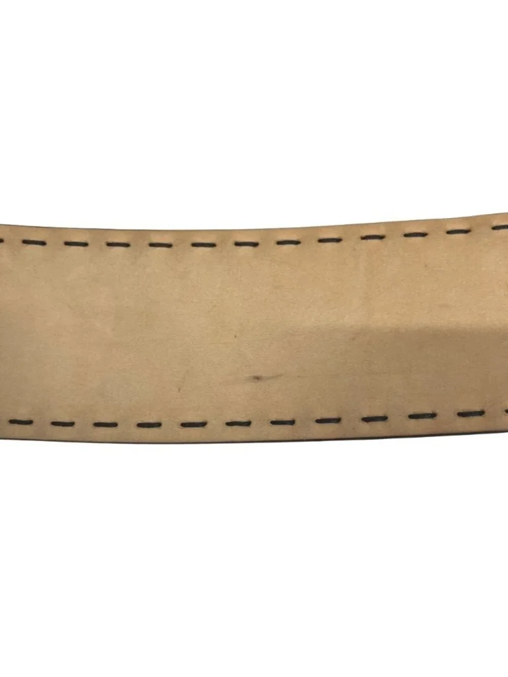 Prada Wide Belt Buckle Suede Leather Waist 85/34 Black